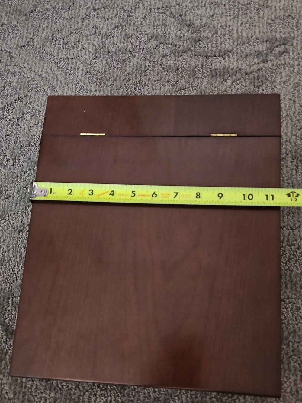 VINTAGE BOMBAY COMPANY Solid Cherry Wood Vintage Lap Writing Desk Memory Box - Picture 5 of 5